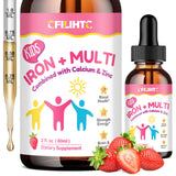 CFILIHTC Iron Drops for Kids 150g liquid supplement front view