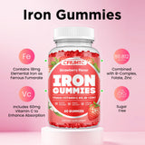 CFILIHTC Iron Gummies in a bowl ready to serve