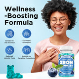 CFILIHTC Iron Gummies showing nutritional information