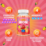 CFILIHTC Iron Gummies with other vitamins