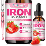 CFILIHTC Iron Liquid Drops front view with packaging