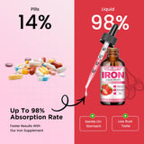 CFILIHTC Iron Liquid Drops strawberry flavour