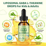 CFILIHTC Liposomal GABA L-Theanine Drops bottle with label