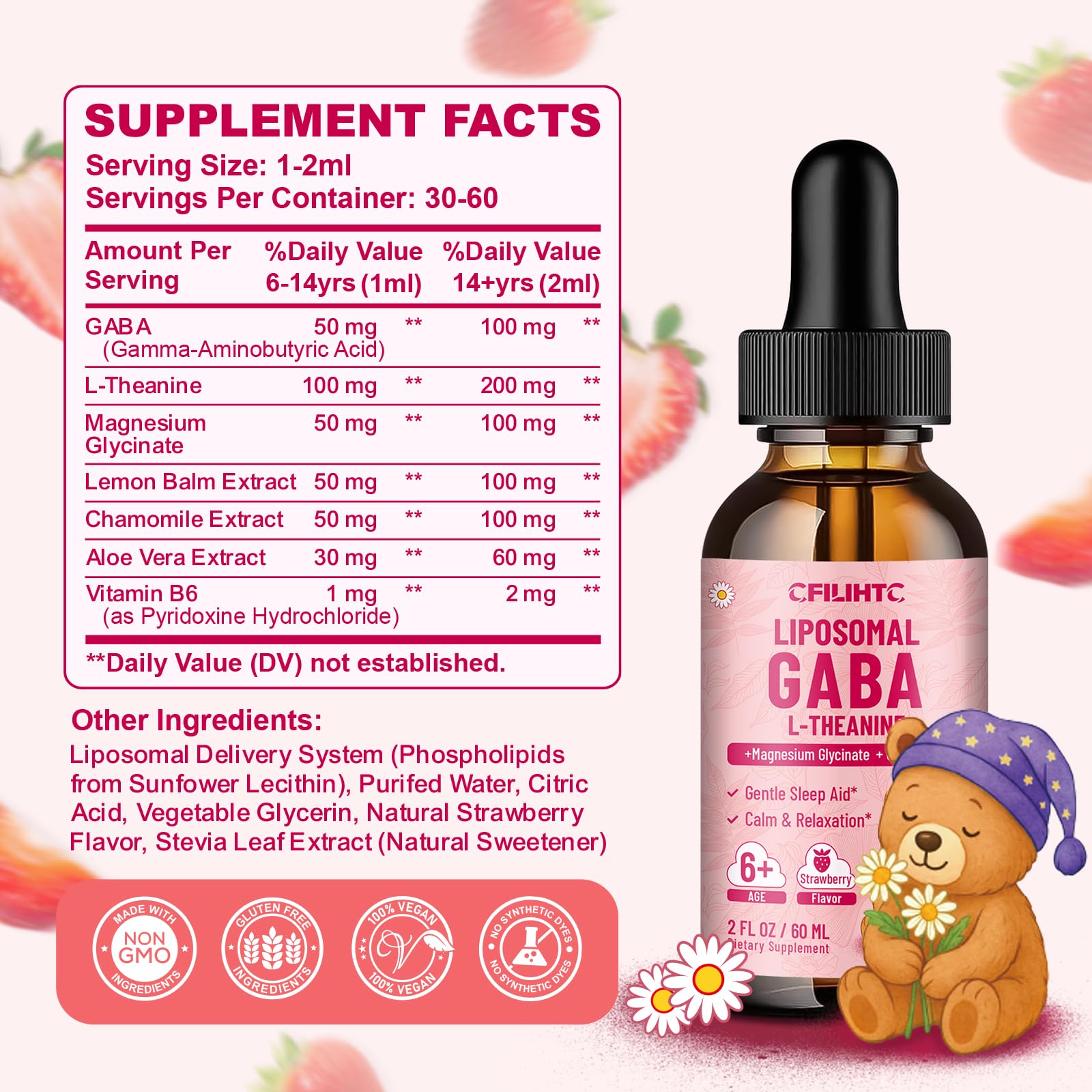 CFILIHTC Liposomal GABA L-Theanine Liquid Drops lifestyle scene