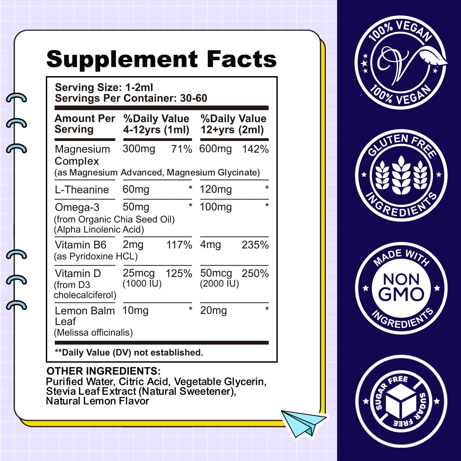 CFILIHTC Magnesium Glycinate Liquid Drops lifestyle scene with family