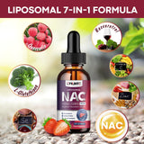 CFILIHTC NAC Liquid Drops 600mg bottle side view