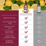 CFILIHTC NAC Supplement Liquid Drops 600mg ingredients list