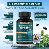 CFILIHTC Neuropathy Supplement bottle top view