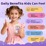 CFILIHTC Saffron Gummies for Kids side view packaging