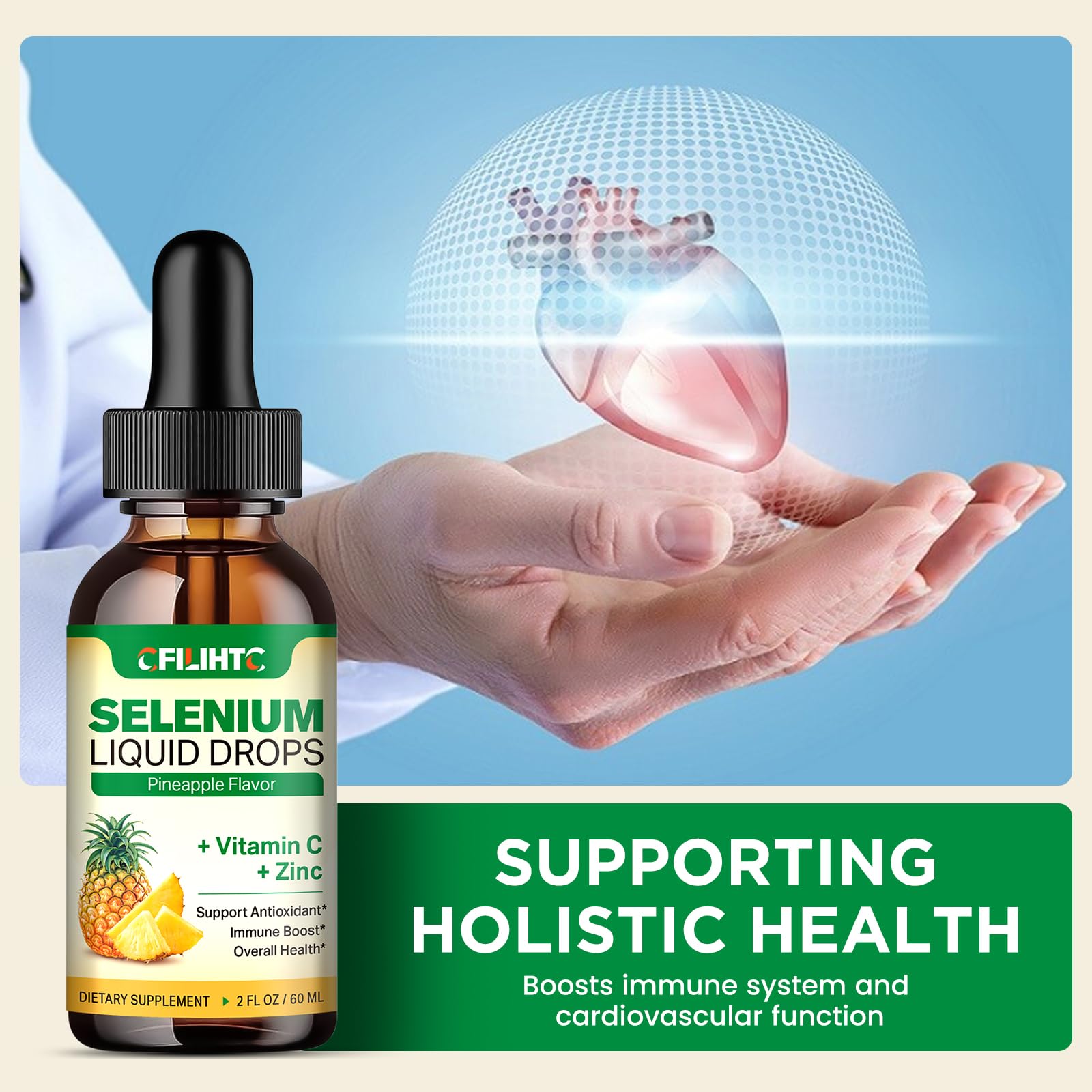 CFILIHTC Selenium Liquid Drops 30ml packaging
