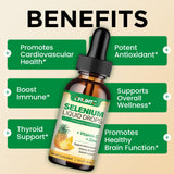 CFILIHTC Selenium Liquid Drops packaging with ingredients list