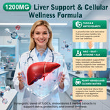 CFILIHTC TUDCA Liquid Liver Extract 1200mg dropper close-up