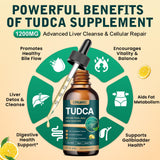 CFILIHTC TUDCA Liquid Liver Extract 1200mg label details