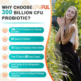 Cfuful Probiotics 300 Billion CFU capsule close-up