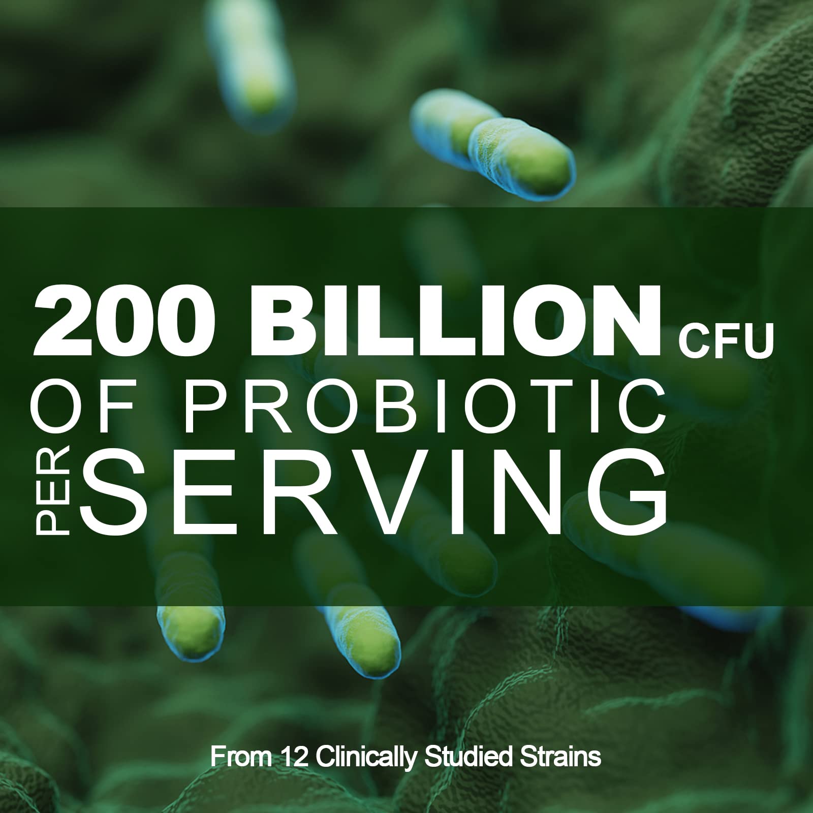 Cfuful Probiotics capsules with a glass of water