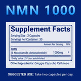 CFUKING NMN 1000MG Supplement Capsules side view