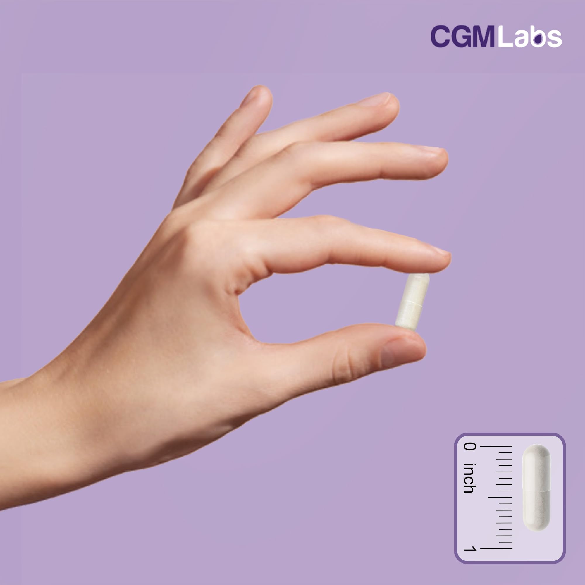 CGMLABS Magnesium Glycinate 132g with other supplements