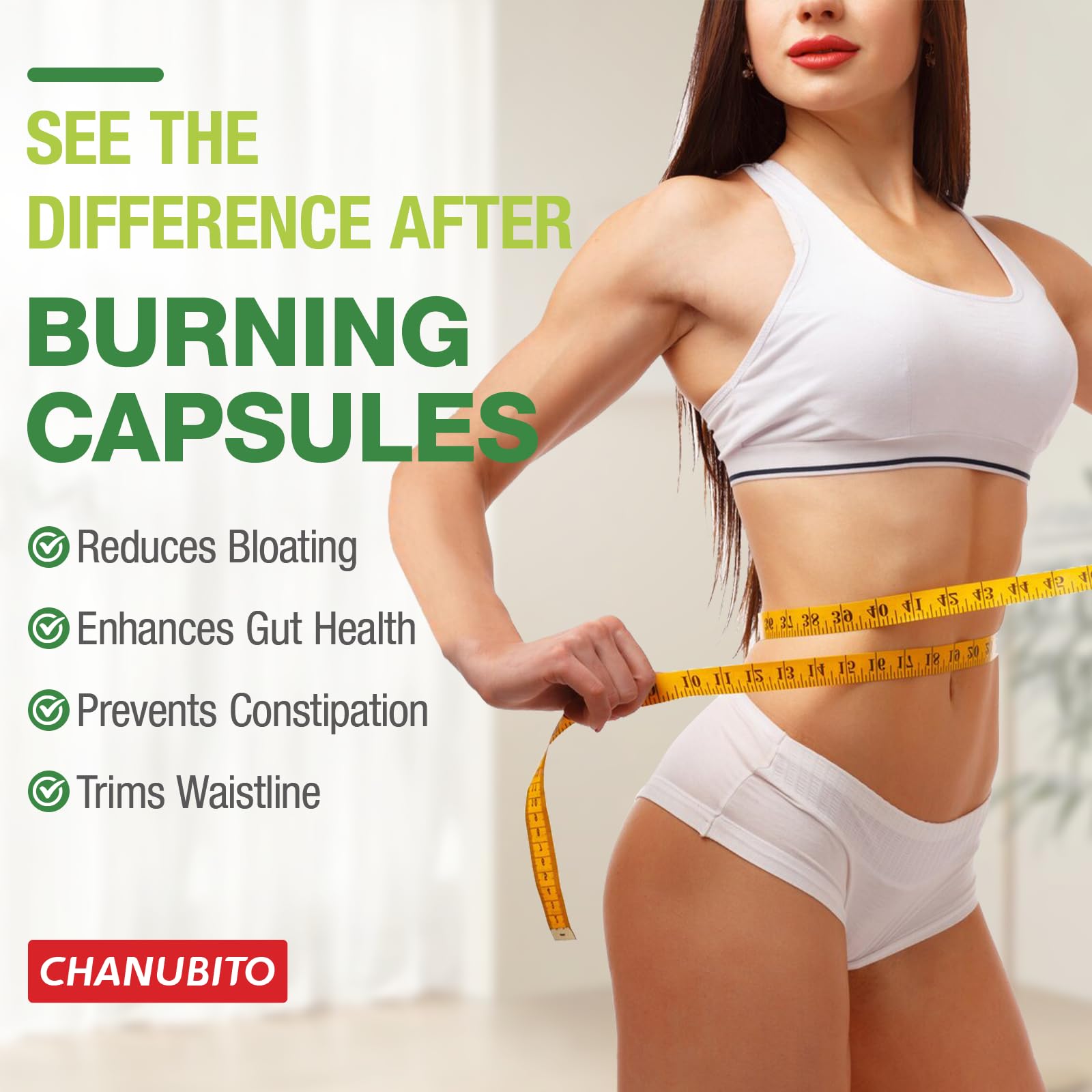 CHANUBITO 5 in 1 Purity Berberine Herbs Supplement packaging