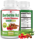 CHANUBITO Berberine HCl Supplement front view with packaging