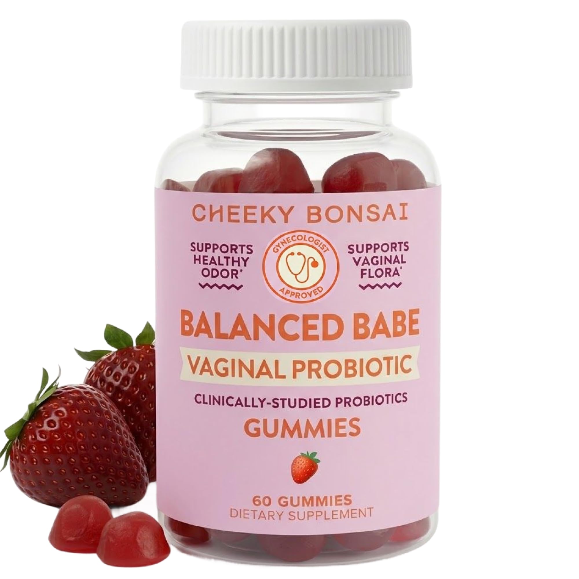 Cheeky Bonsai Probiotic Gummy Multivitamins front view
