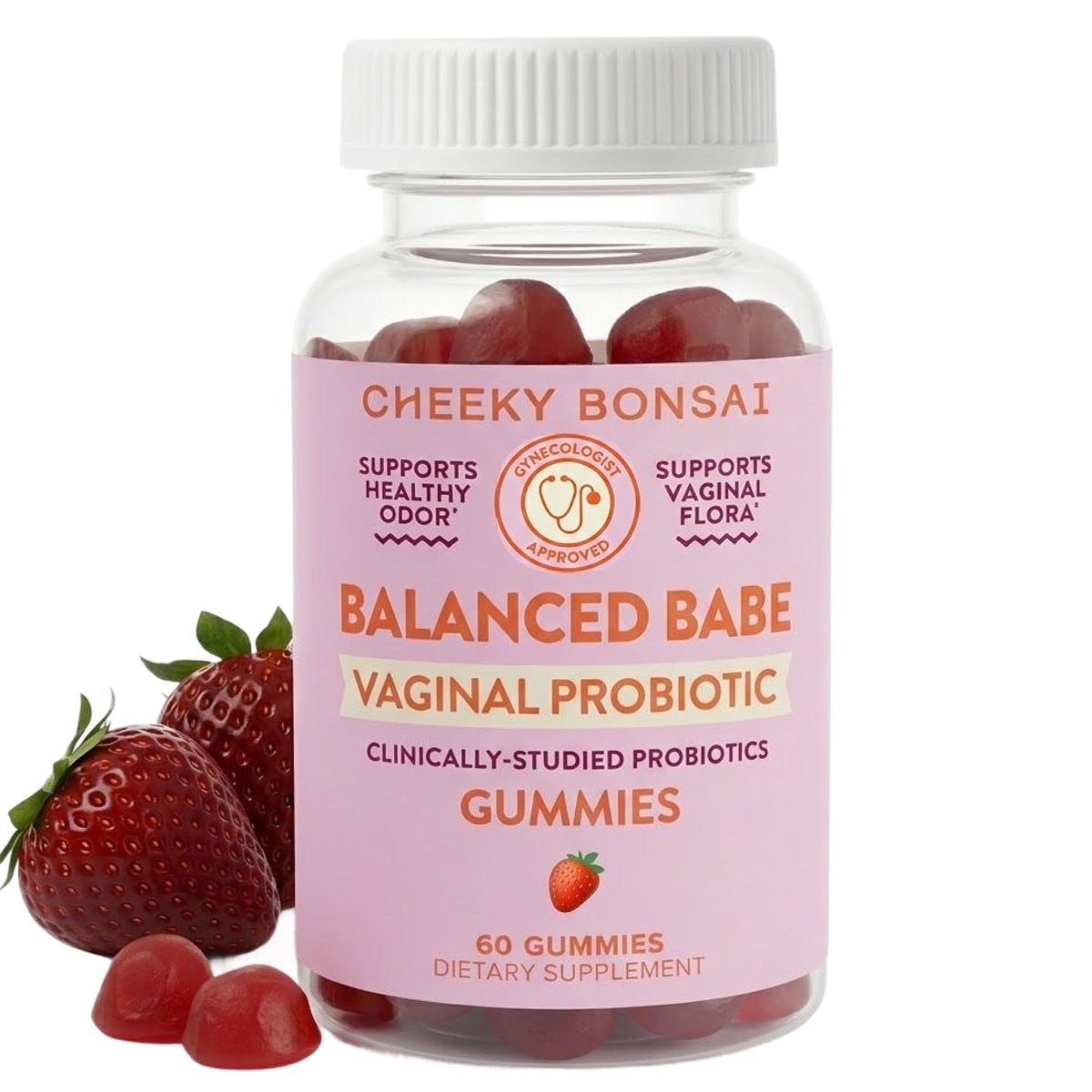 Cheeky Bonsai Probiotic Gummy Multivitamins front view