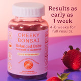 Cheeky Bonsai Probiotic Gummy Multivitamins side view
