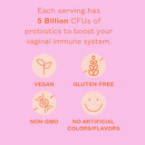 Cheeky Bonsai Probiotic Gummy Multivitamins with fresh strawberries