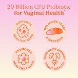 Cheeky Bonsai Vaginal Probiotic Capsules with a glass of water