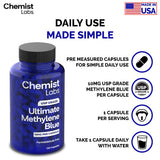 Chemist Labs Methylene Blue Supplement ingredients list