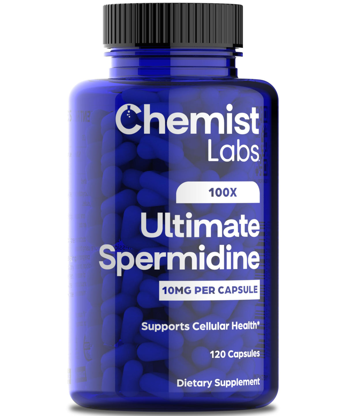 Chemist Labs Spermidine Supplement bottle front view