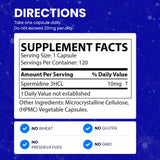 Chemist Labs Spermidine Supplement lab testing graphic