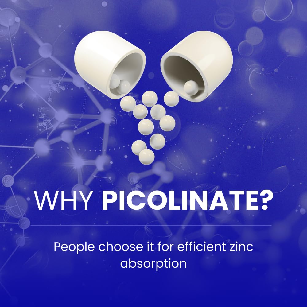 Chemist Labs Zinc Picolinate Supplement 30mg capsule close-up
