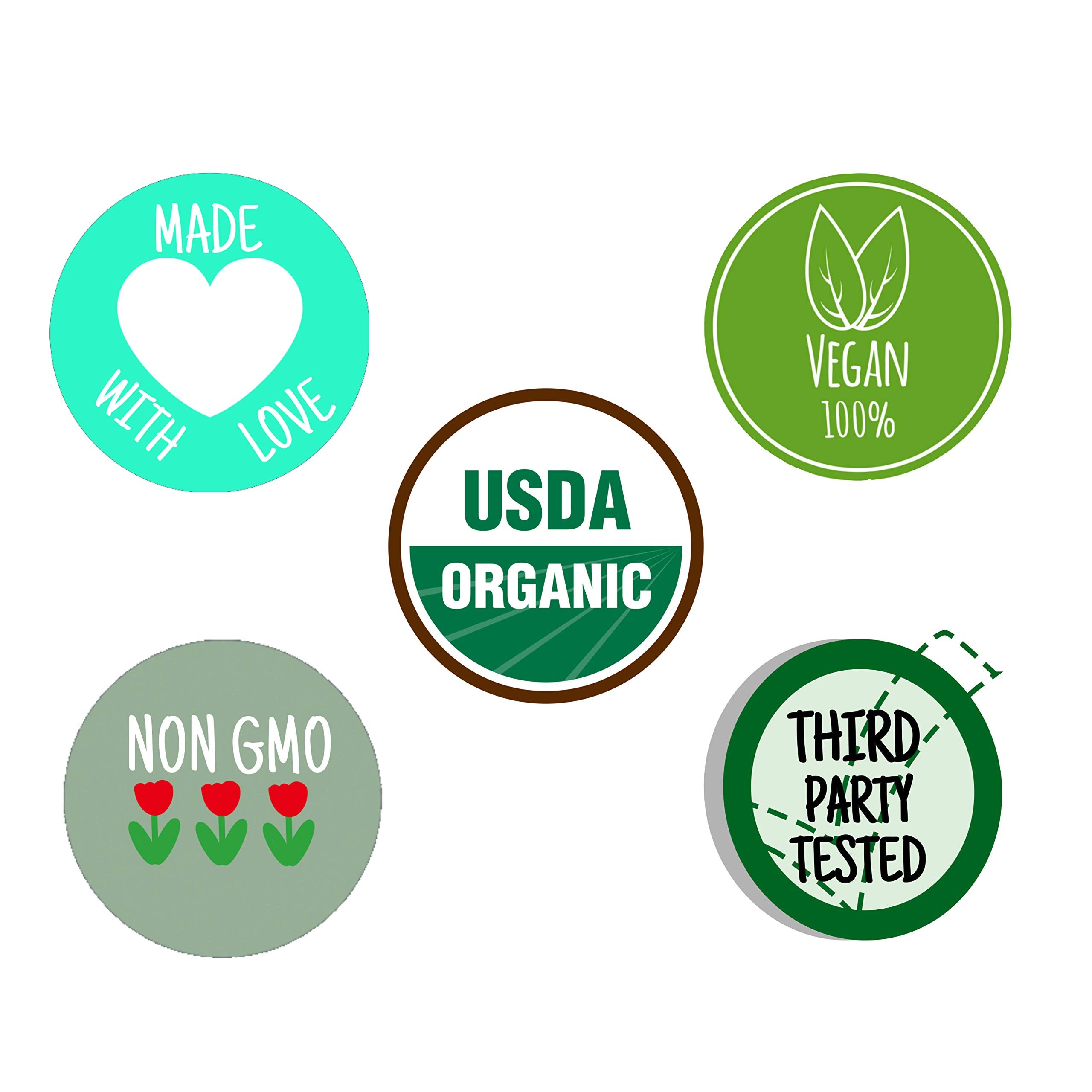 Chérie Sweet Heart Spirulina Superfood Powder packaging side view