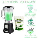 Chérie Sweet Heart Spirulina Superfood Powder scoop with powder