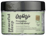 Chewsy Peaceful Sleep Chews showing ingredients