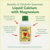 Child taking CHILDLIFE ESSENTIALS Calcium Supplement