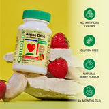 CHILDLIFE ESSENTIALS Algae DHA Chewable Softgels side view