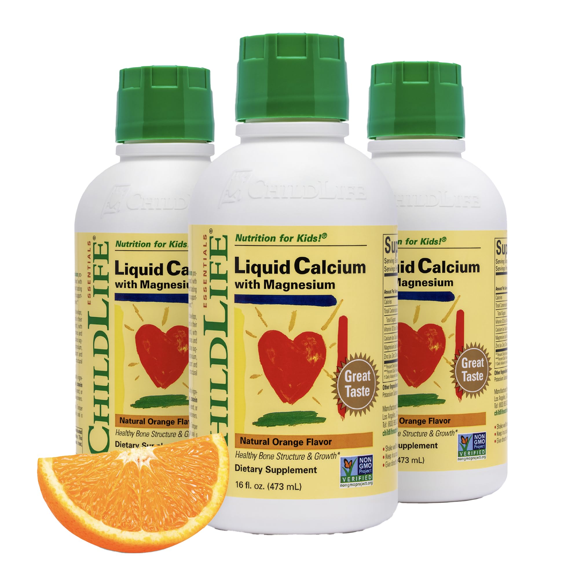 CHILDLIFE ESSENTIALS Calcium Supplement 1701g front view