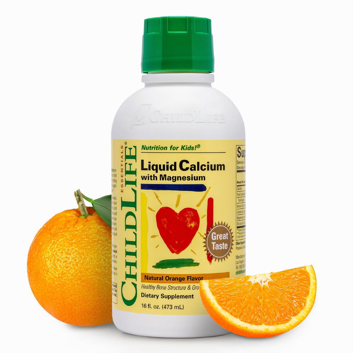 CHILDLIFE ESSENTIALS Calcium Supplement 500g front view
