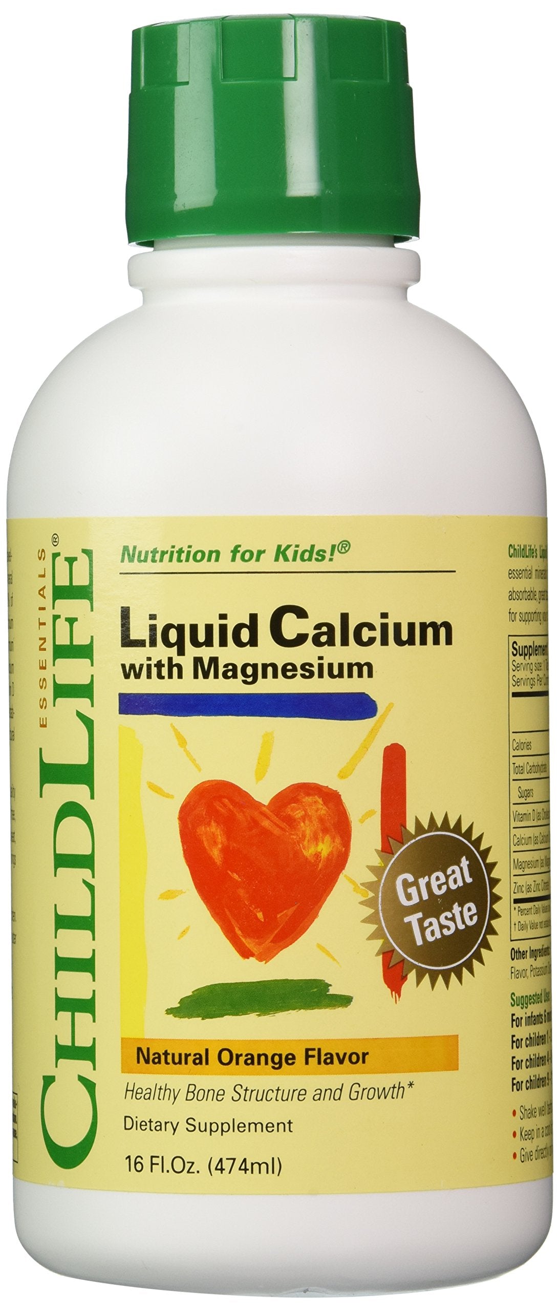 CHILDLIFE ESSENTIALS Calcium Supplement 680g packaging