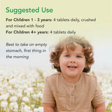 ChildLife Essentials ChildBiotics Probiotics with Colostrum 75g lifestyle scene