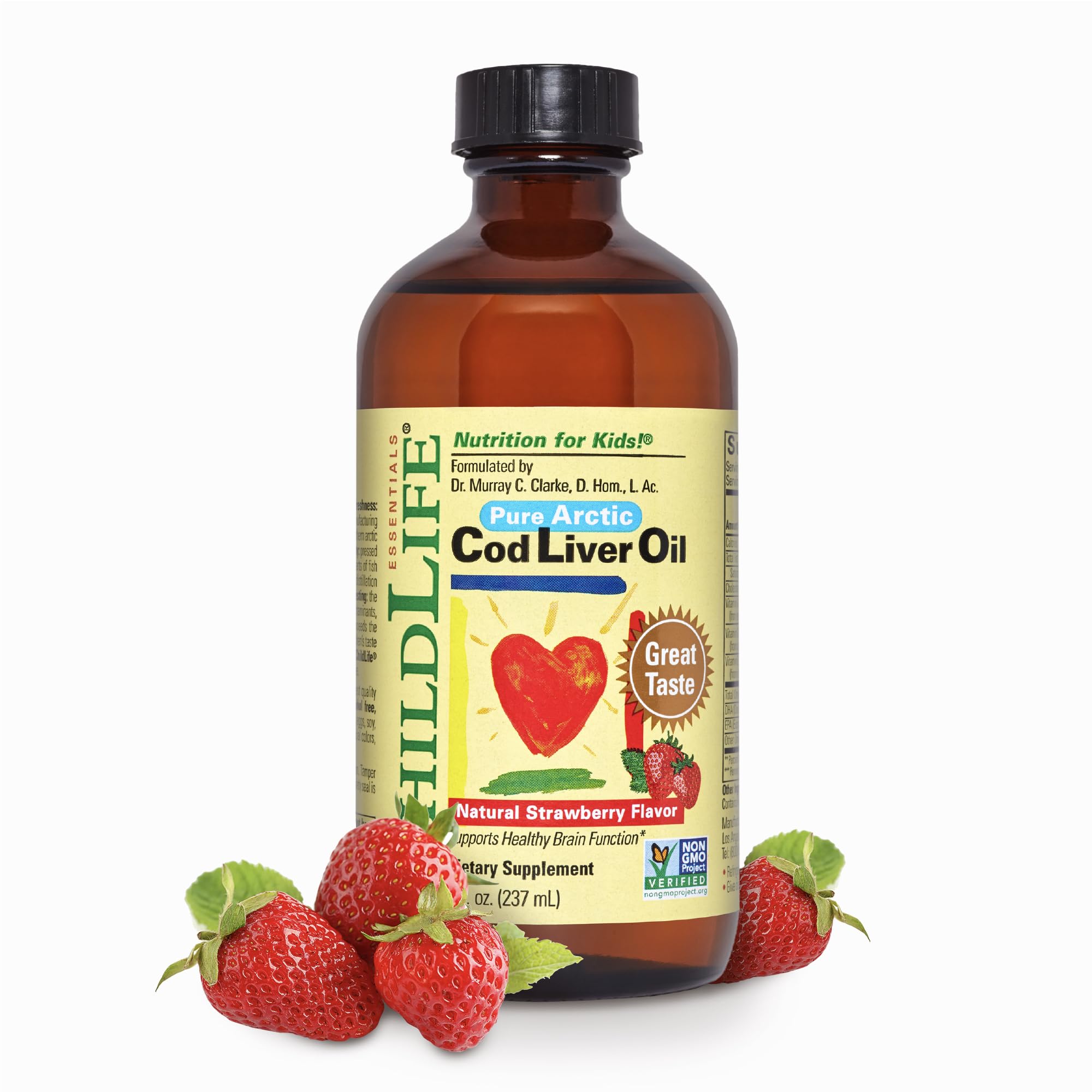 ChildLife Essentials Cod Liver Oil 409g bottle front view