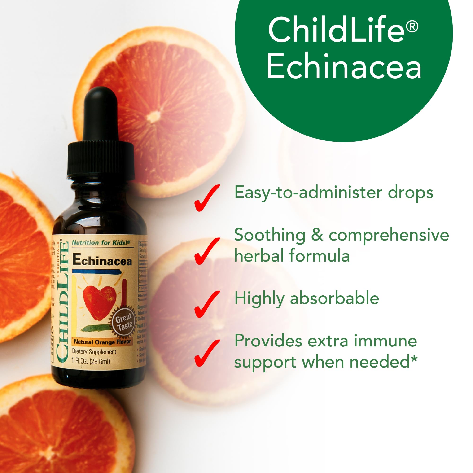 CHILDLIFE ESSENTIALS Echinacea for Kids 259g lifestyle scene
