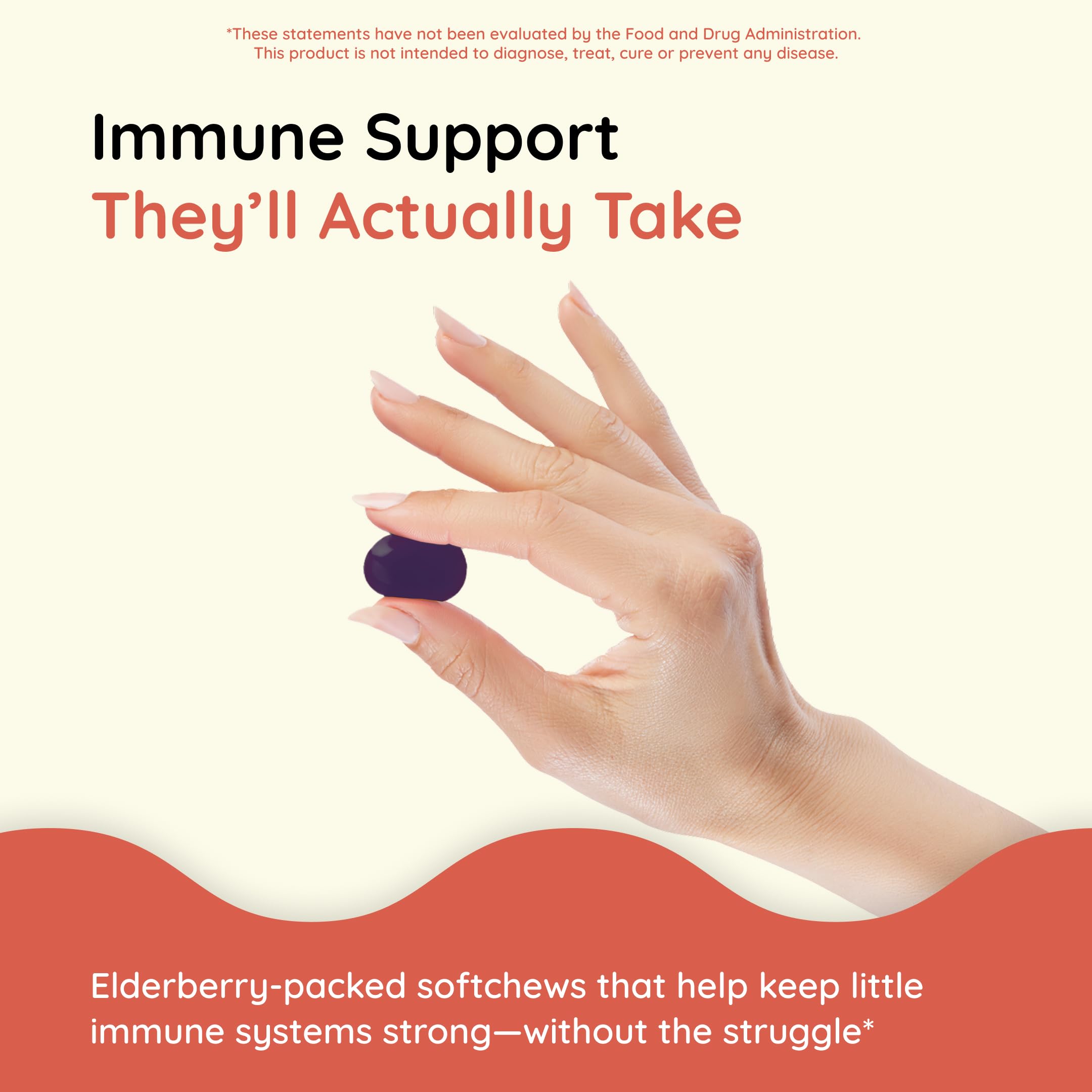 CHILDLIFE ESSENTIALS Elderberry SoftChew Gummies on a table