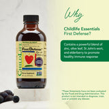 CHILDLIFE ESSENTIALS First Defense Liquid Multivitamin packaging