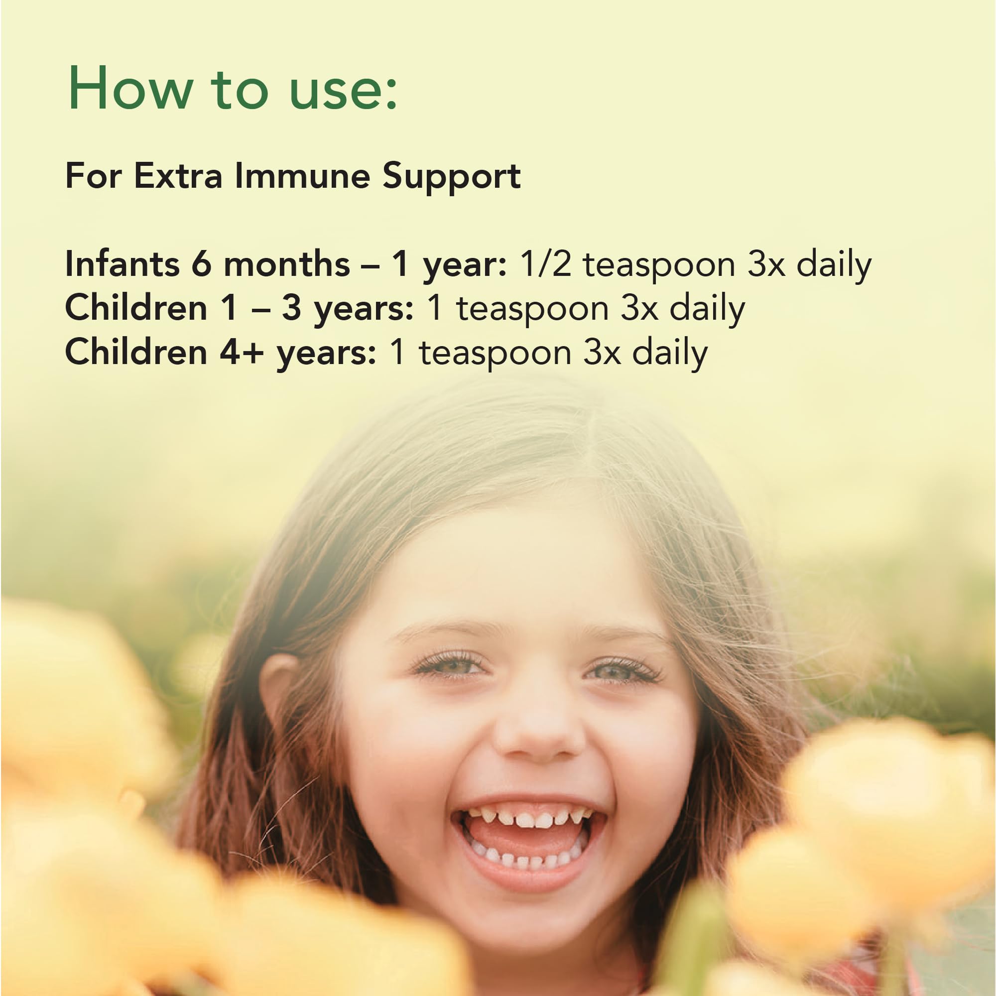 CHILDLIFE ESSENTIALS First Defense Liquid Multivitamin product label details