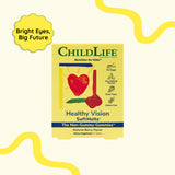 CHILDLIFE ESSENTIALS Healthy Vision Gummies close-up of gummies