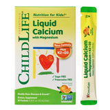 CHILDLIFE ESSENTIALS Liquid Calcium with Magnesium 30 stick packs front view