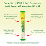 CHILDLIFE ESSENTIALS Liquid Calcium with Magnesium ingredients list