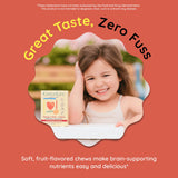 CHILDLIFE ESSENTIALS Omega-3 DHA Gummies with natural flavour ingredients